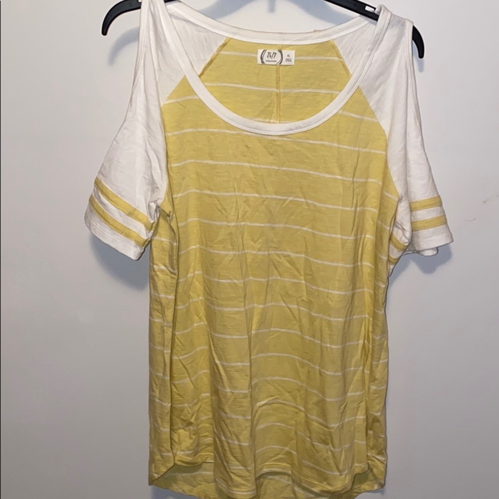 Maurices cold shoulder shirt